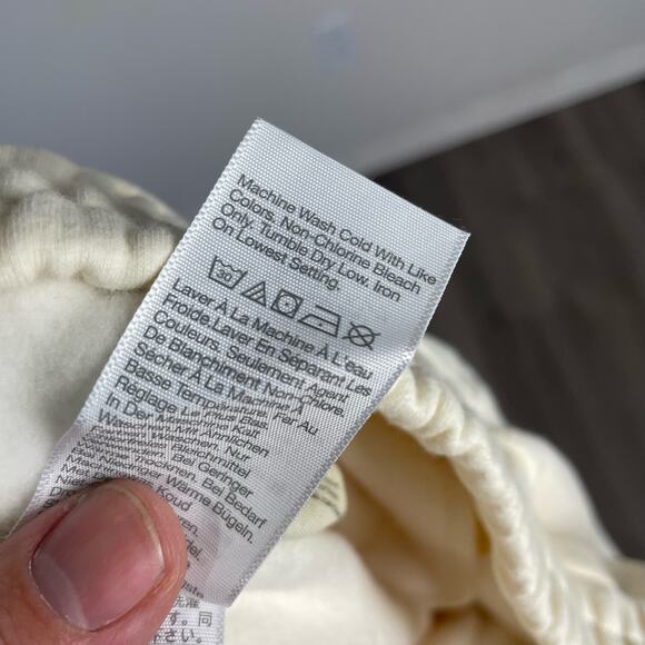 Madewell Pull On Brushed Cargo Crop Comfy Sweatpants US Women's M New - Picture 7 of 7